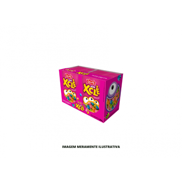 GOMA DE MASCAR - DOCILE - 11g MINI XCLE TUTTI FRUTTI - DP24